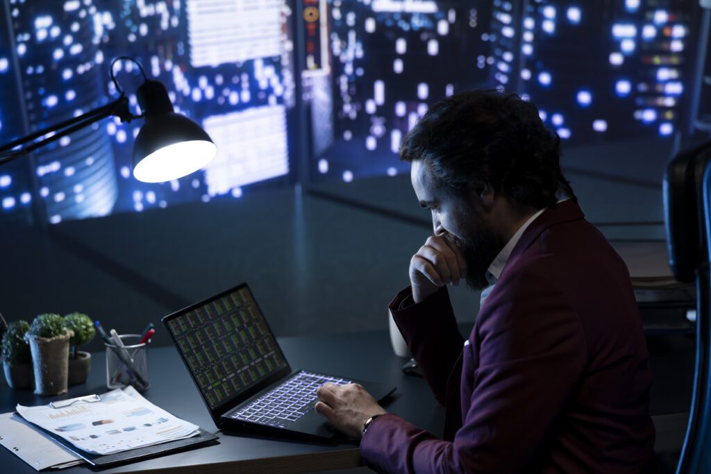 Church IT director analyzing tech trends of the future.